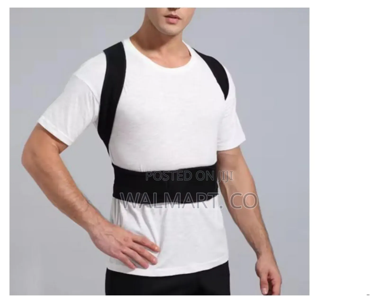 Black Back Support Posture Corrector