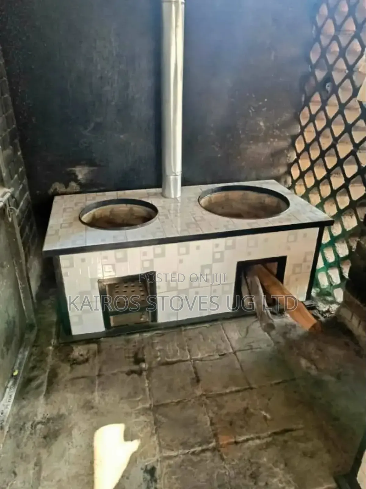 Energy Saving Cooking Stove for Firewood