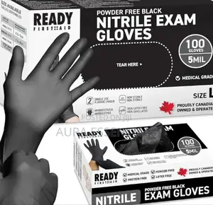 100pcs Black Disposable Multifunction Gloves