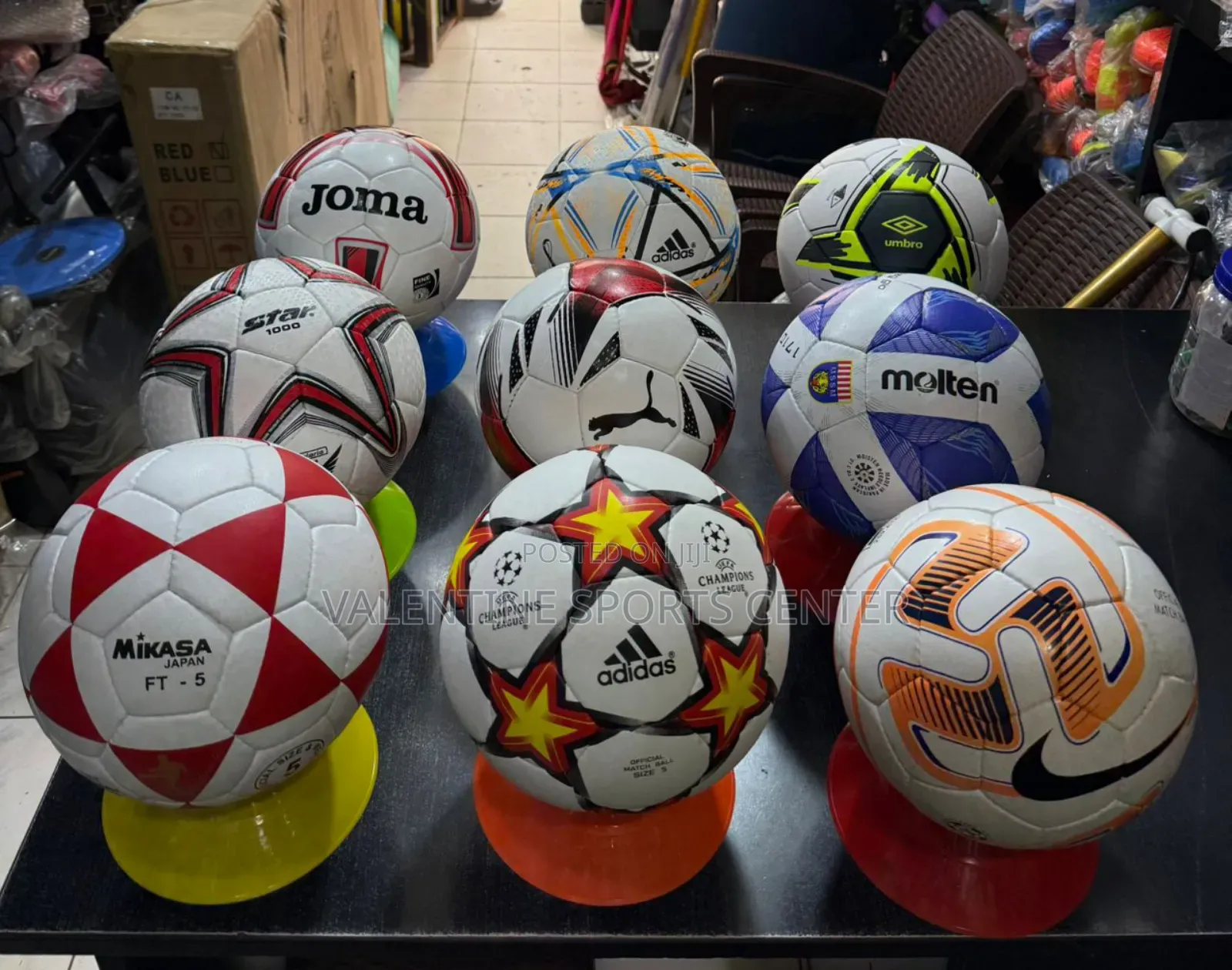 Champions League Adidas Original Material Ball Tubeless Waterproof