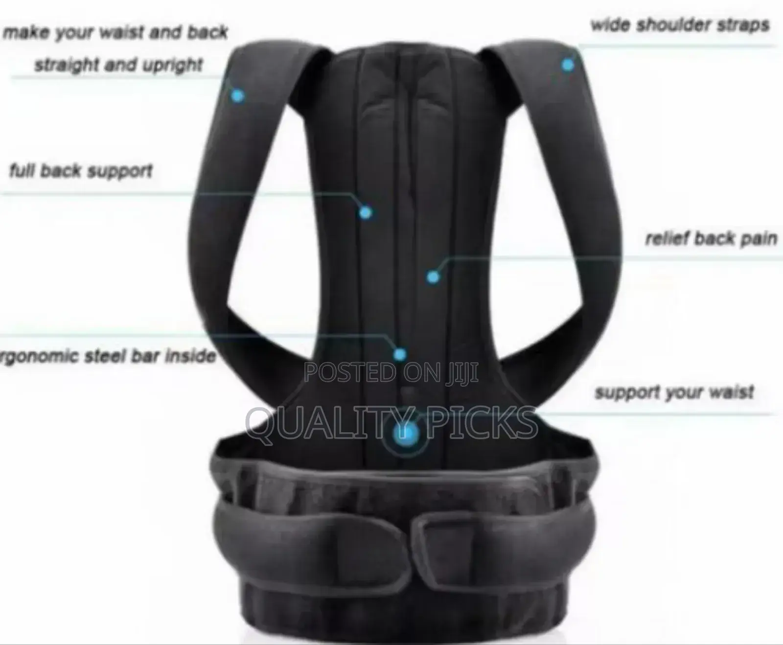 Men's Waist Posture Corrector Belt Waist Trainer