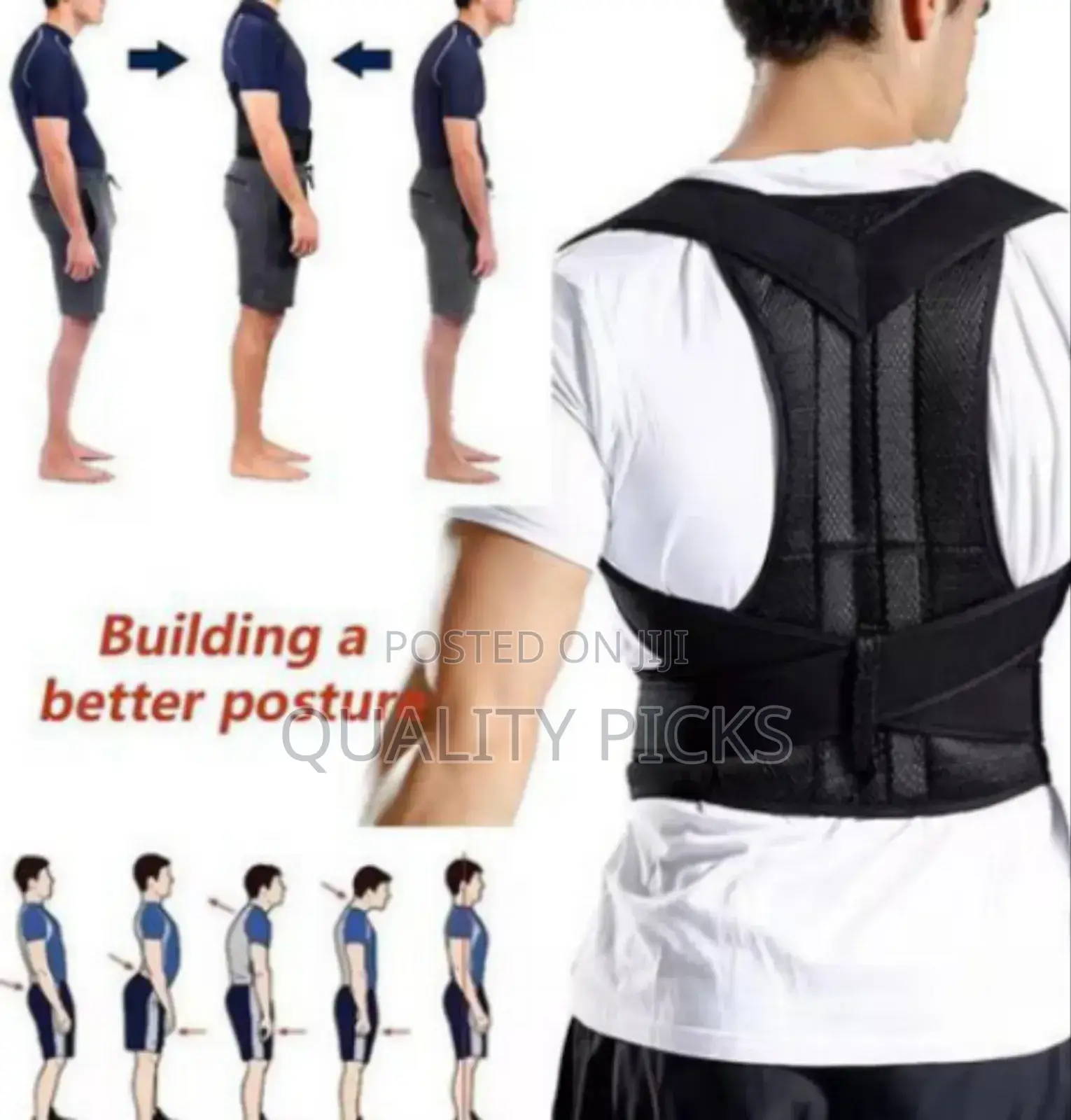 Men's Waist Posture Corrector Belt Waist Trainer
