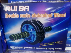 Rui Ba Double Mute Abdominal Wheel/ an Ab Roller Wheel