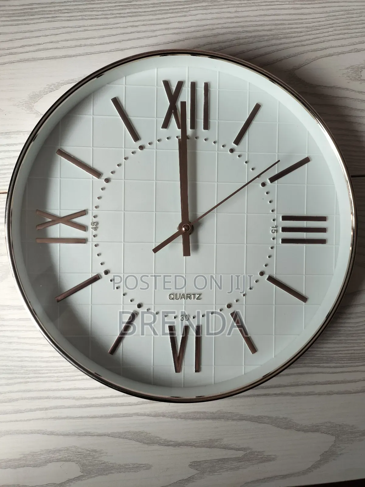 Brand New Roman Numerals Wall Clocks