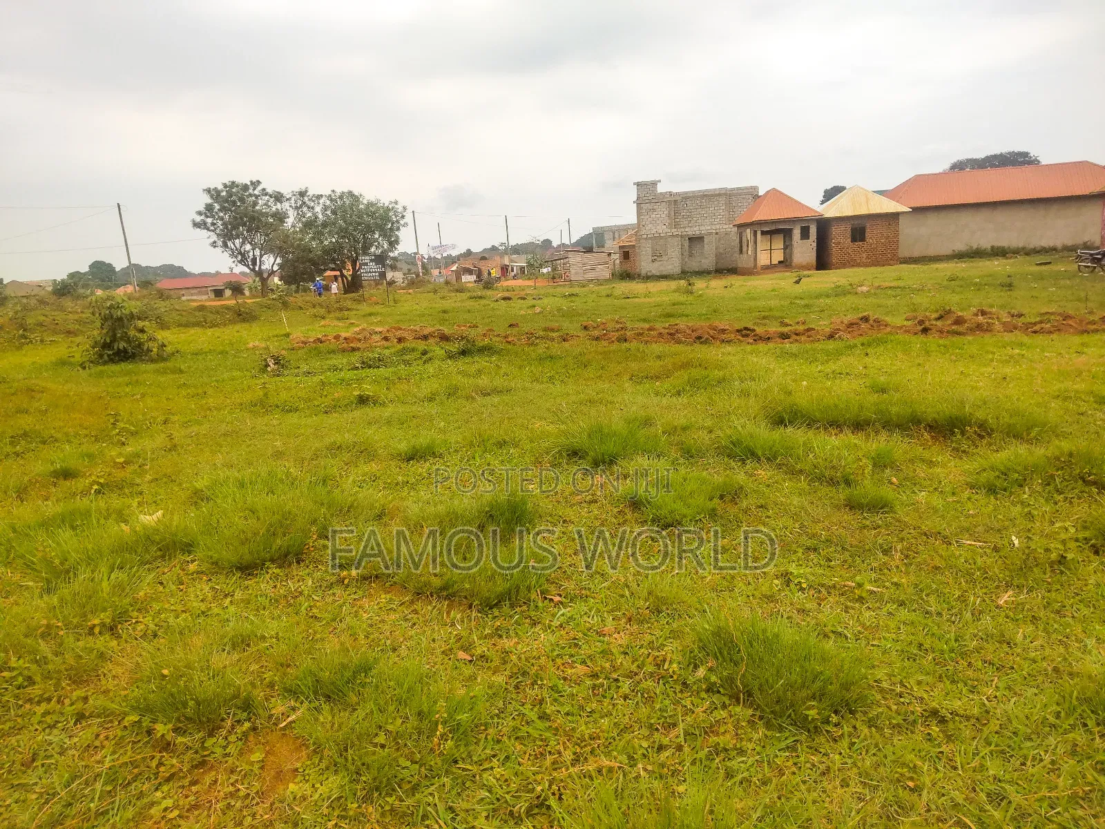 Nkumba Road Side Plot on Sale 140ft by 50ft on Kasenyi Main Road