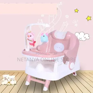 Multifunctional Feeding Chair With Play Toys