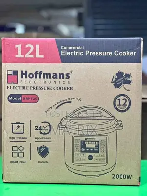 Hoffmans 12l / 12 L Iters Electric Multifunction Pressure Cooker