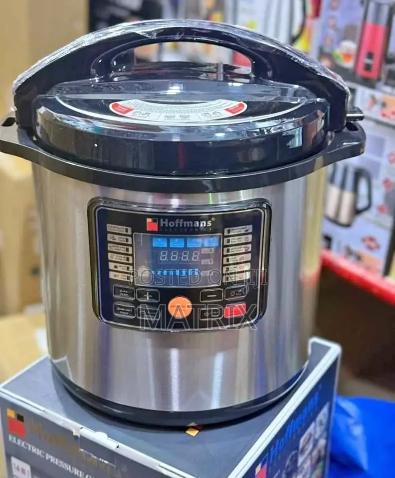 Hoffmans 14l/ 14 Liters Electric Pressure Cooker Digital-Multicolour