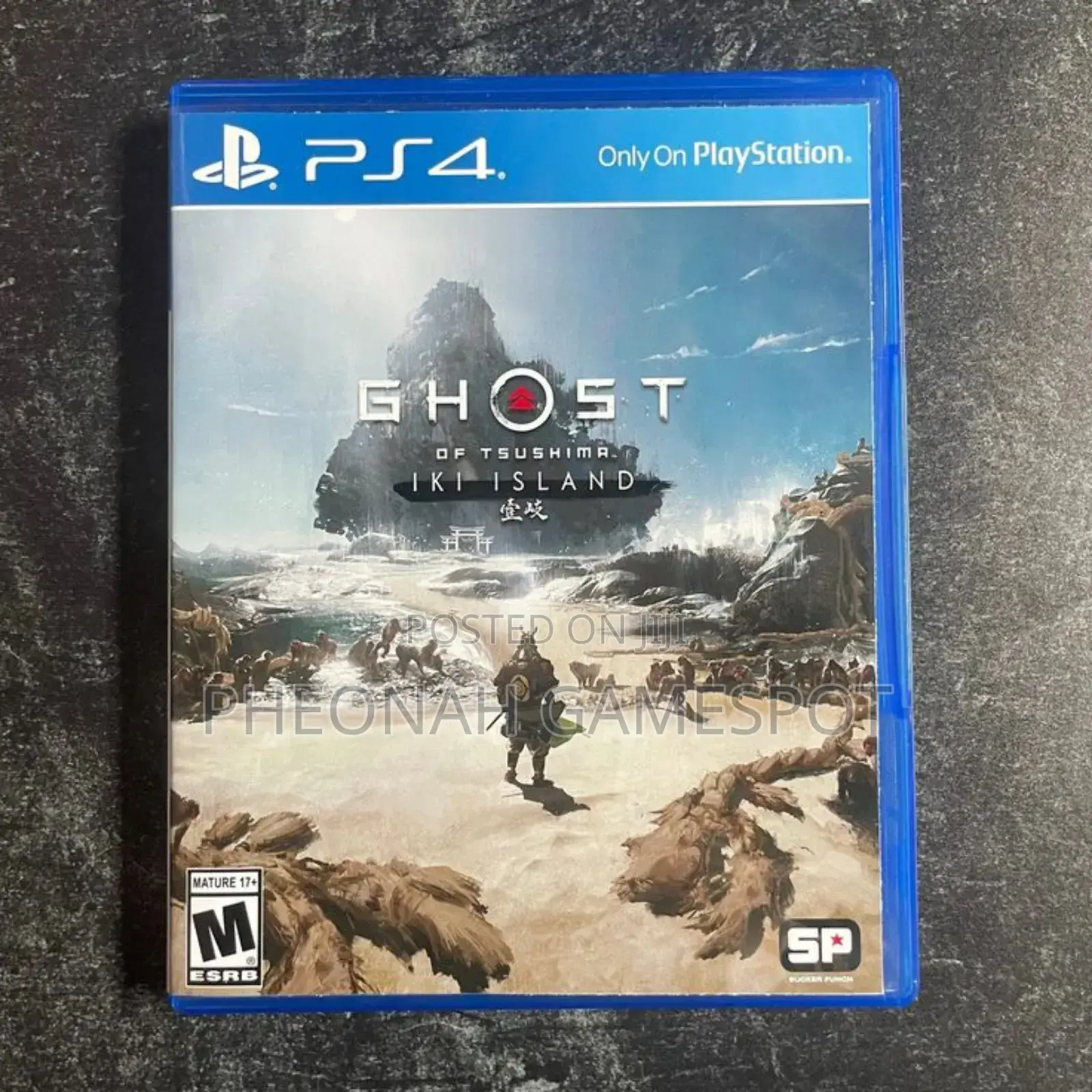 Ghost Of Tsushima Game Cd For Ps4