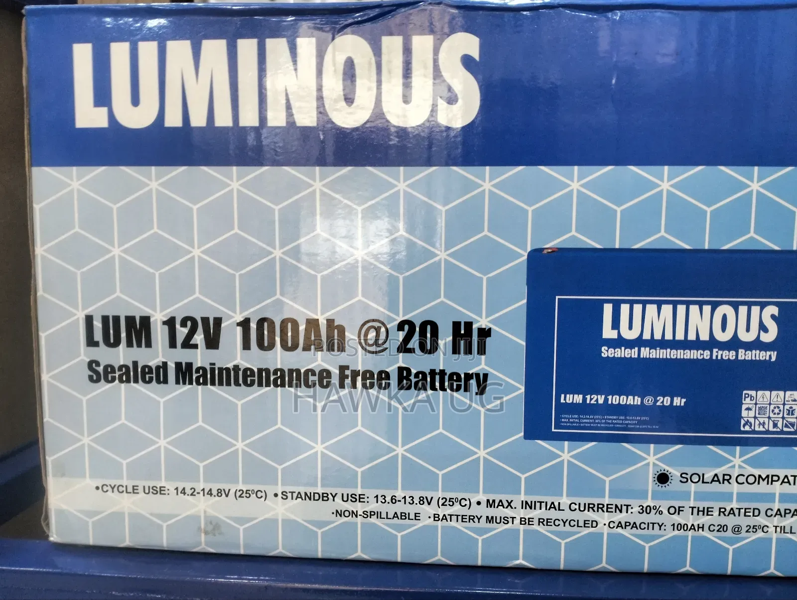 100ah 12v Luminous