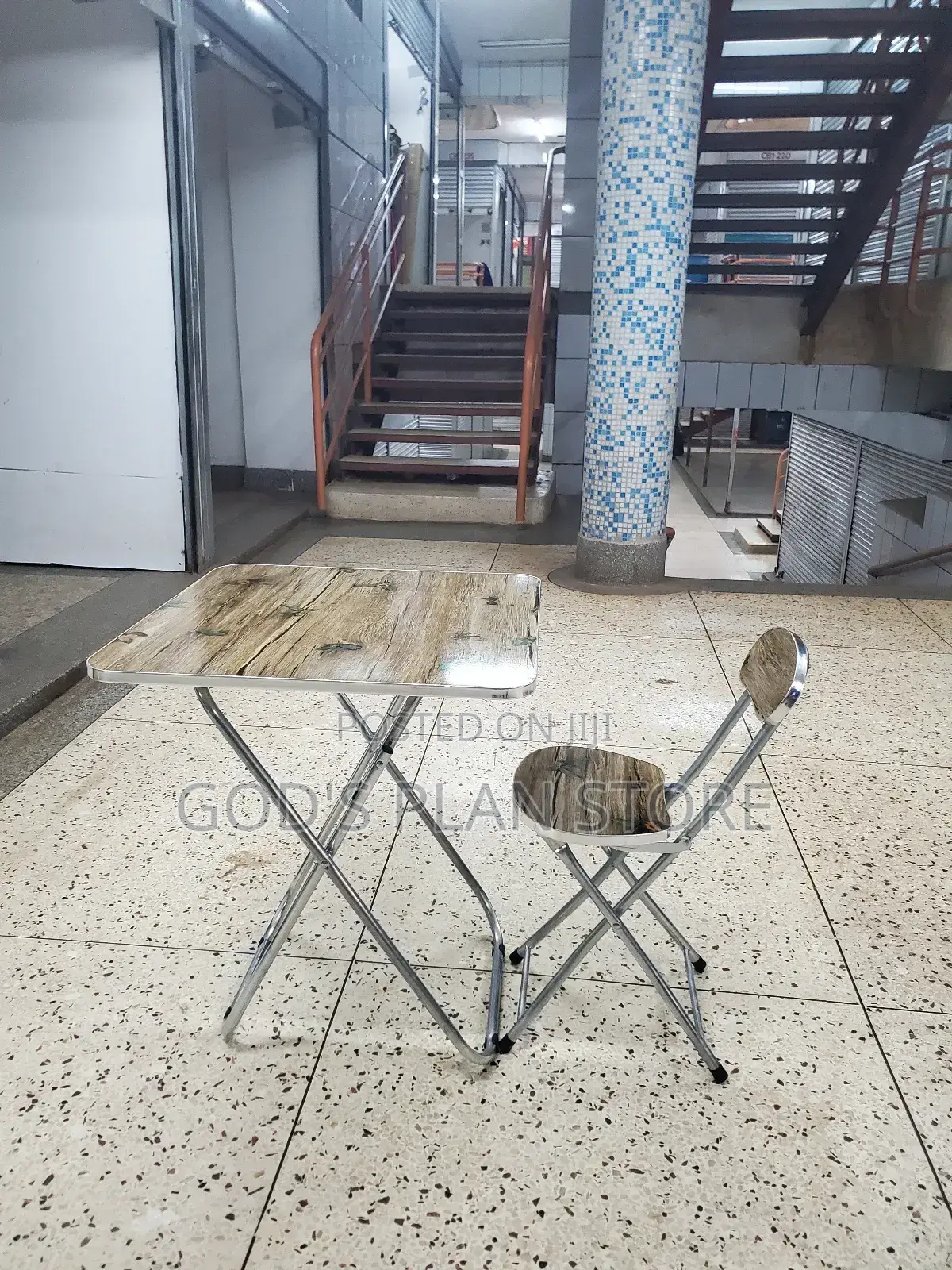 Imported Foldable Reading Table and Chair