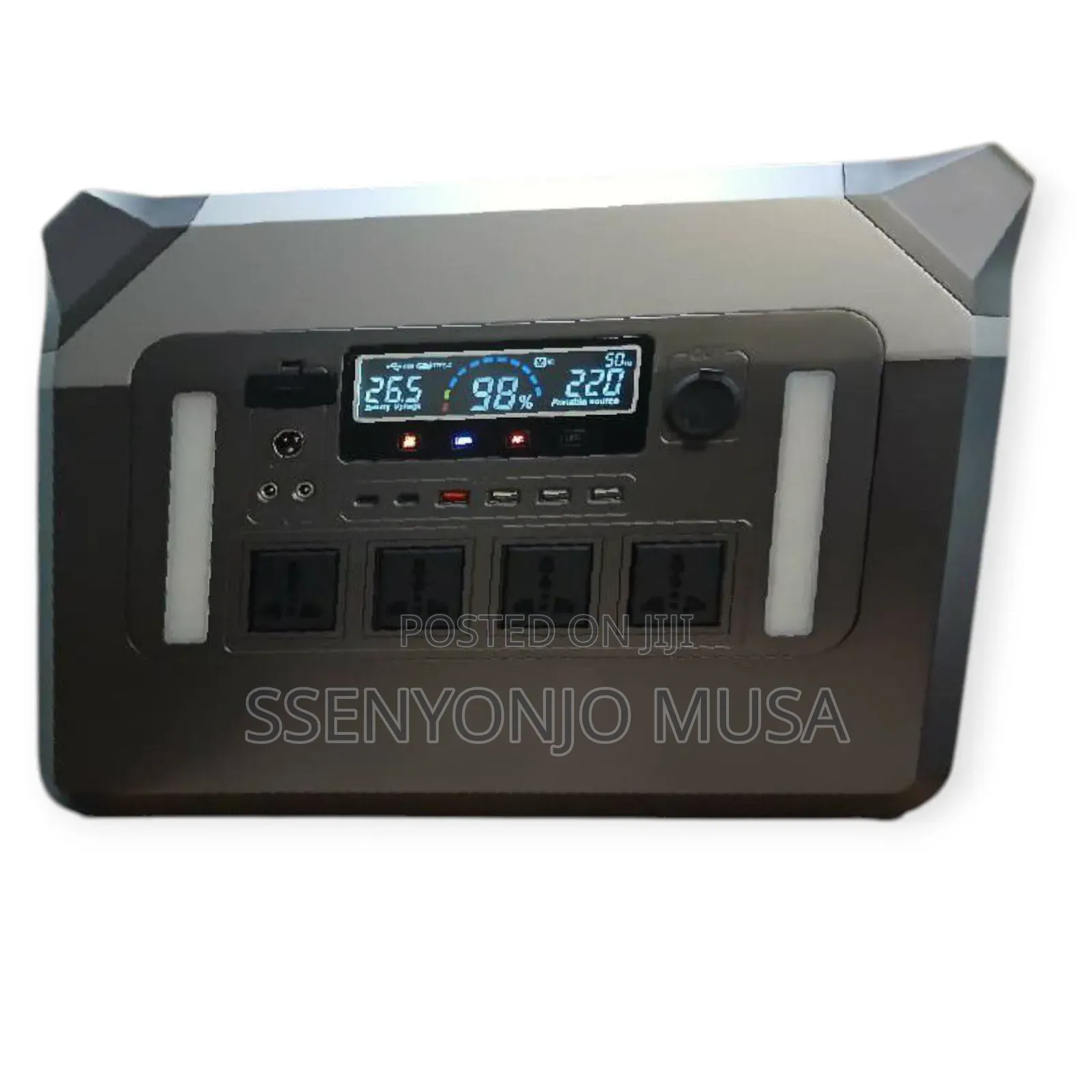3000w Portable Power Station 2560wh 100ah Battery Solar Ac Charging