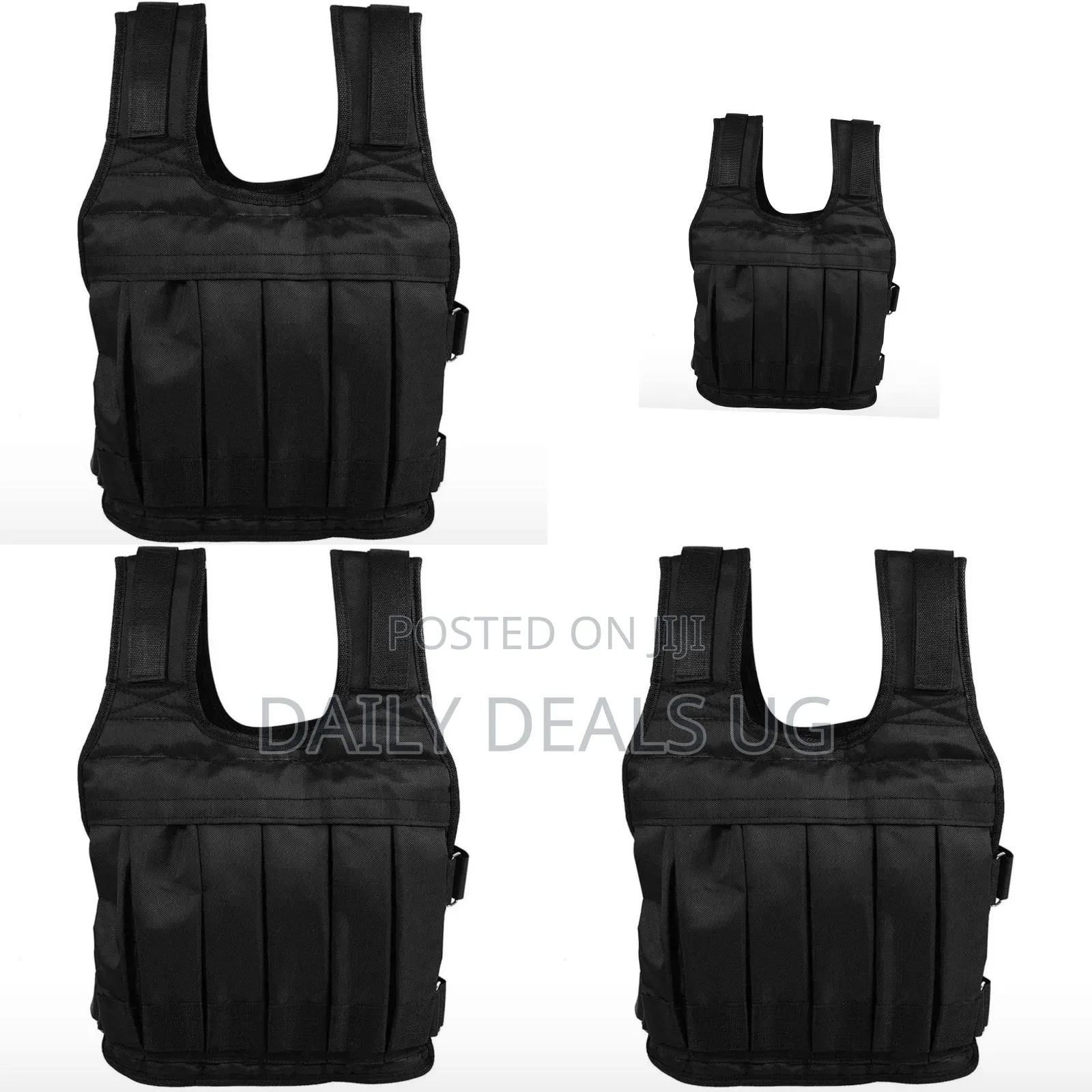 Black Weight Vest