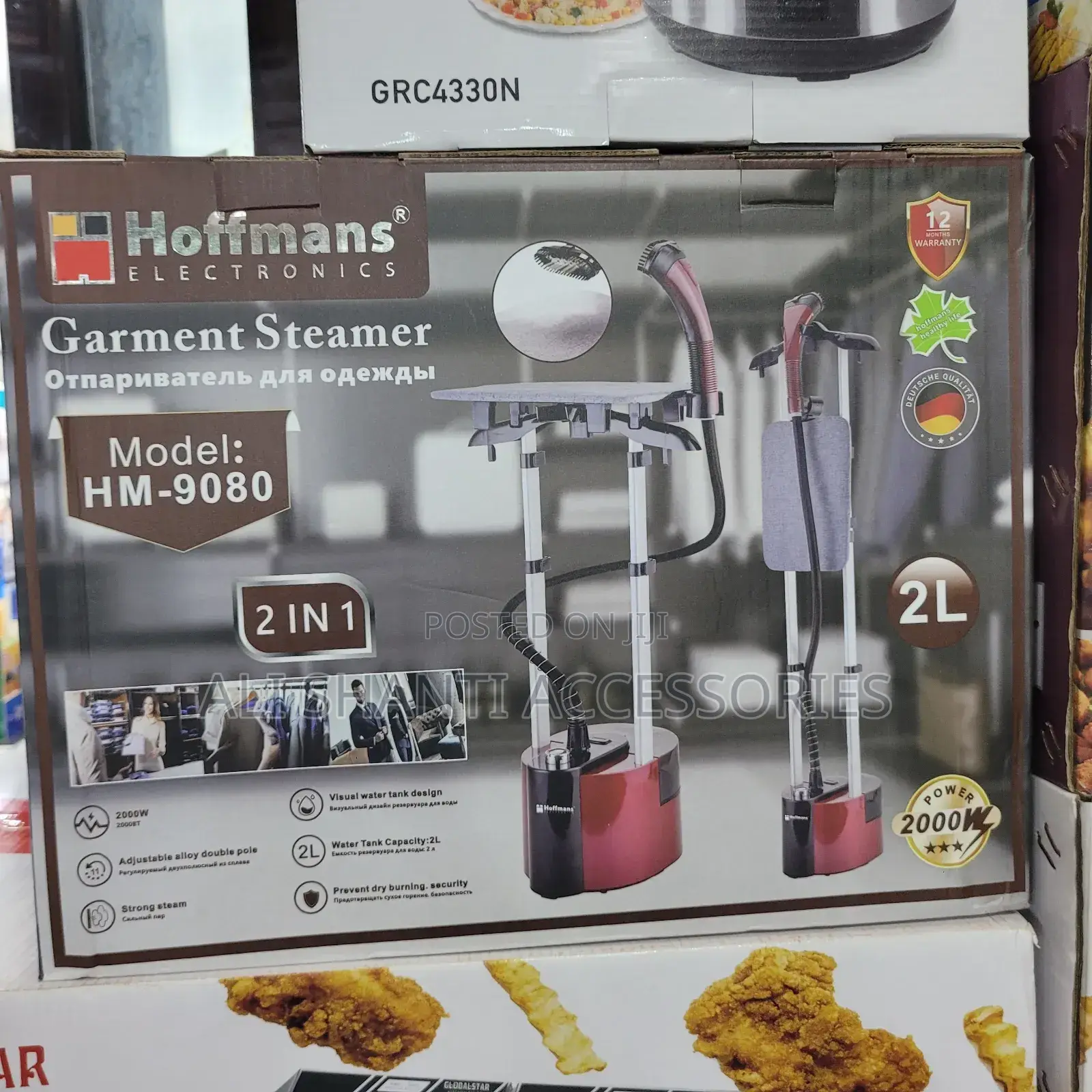2l Garment Steamer Hoffman, 2 in 1 Hoffman Garment Steamer