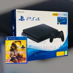 Playstation 4 Slim 500gb Console - Black