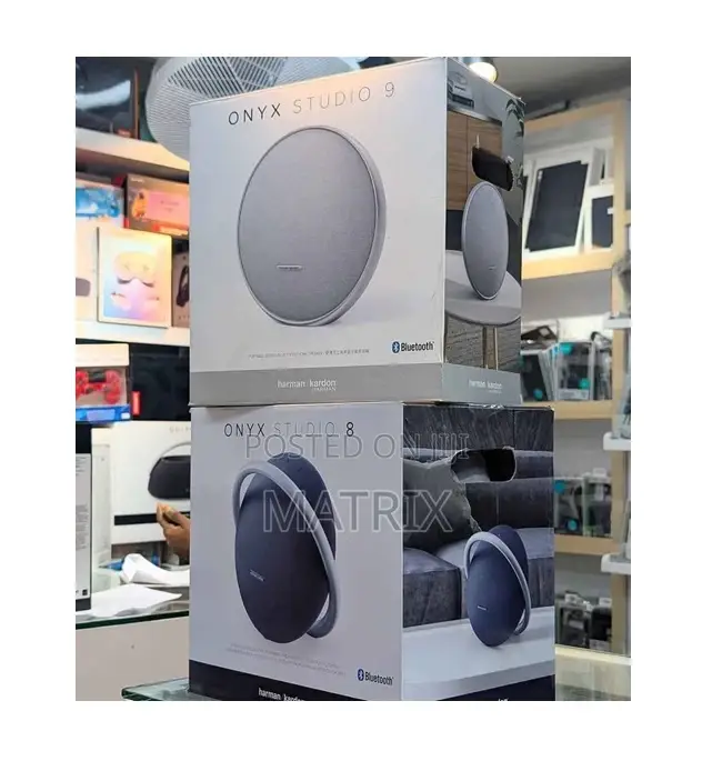 Onyx Studio 9 Portable Bluetooth Speaker With Bass