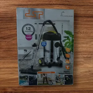 DSP Vacuum Cleaner Wet/Dry 25l Capacity - Kd2004 - 1200w