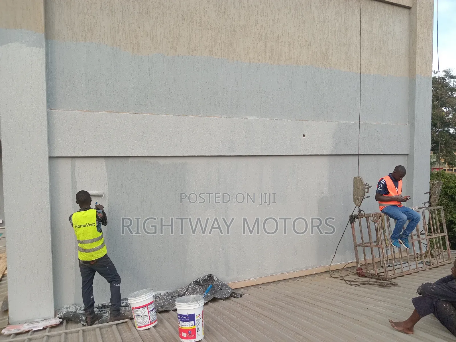 Tiling, Granite and Painting.