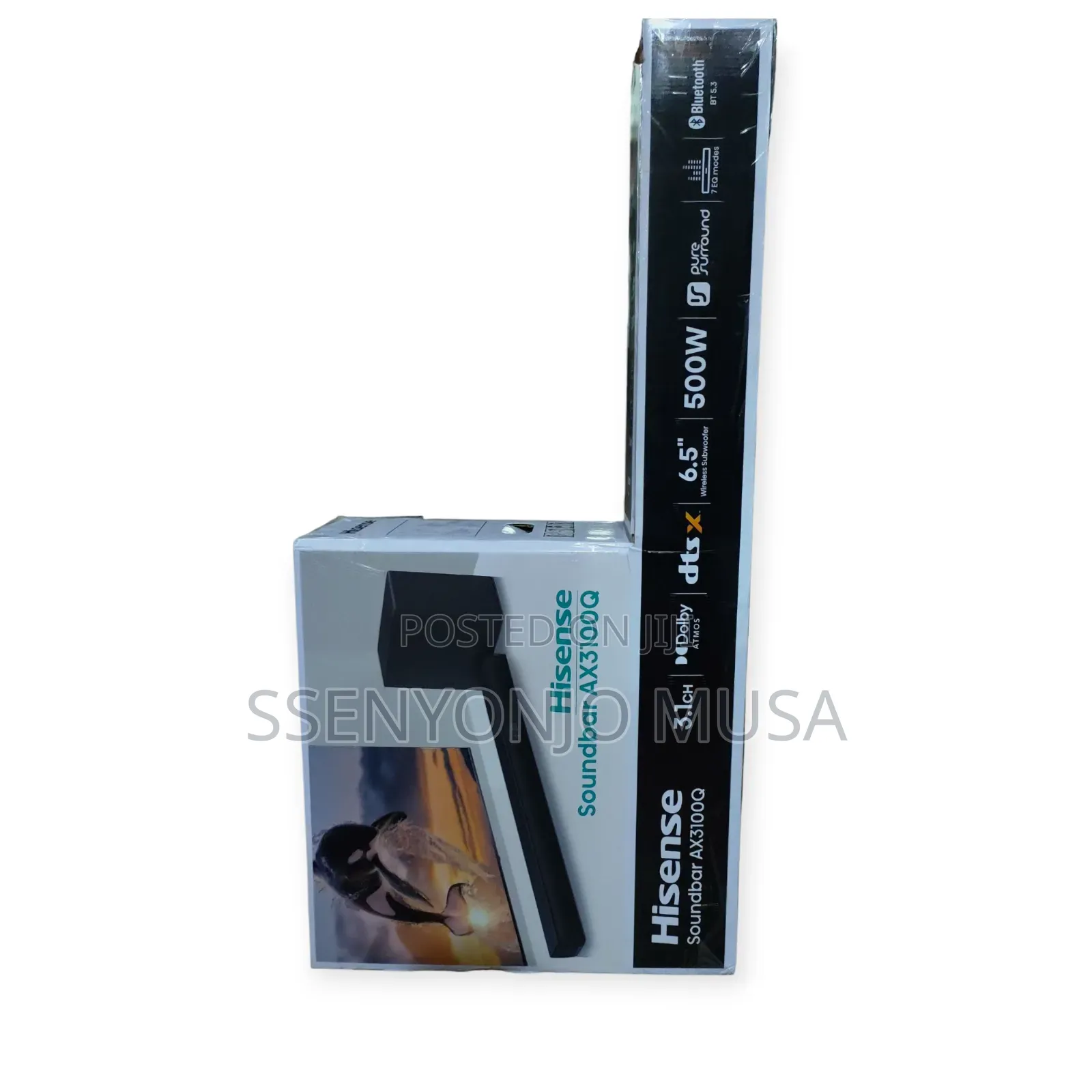 Hisense Ax3100q Soundbar - 3.1ch, Dolby, Dts:X, Wireless -