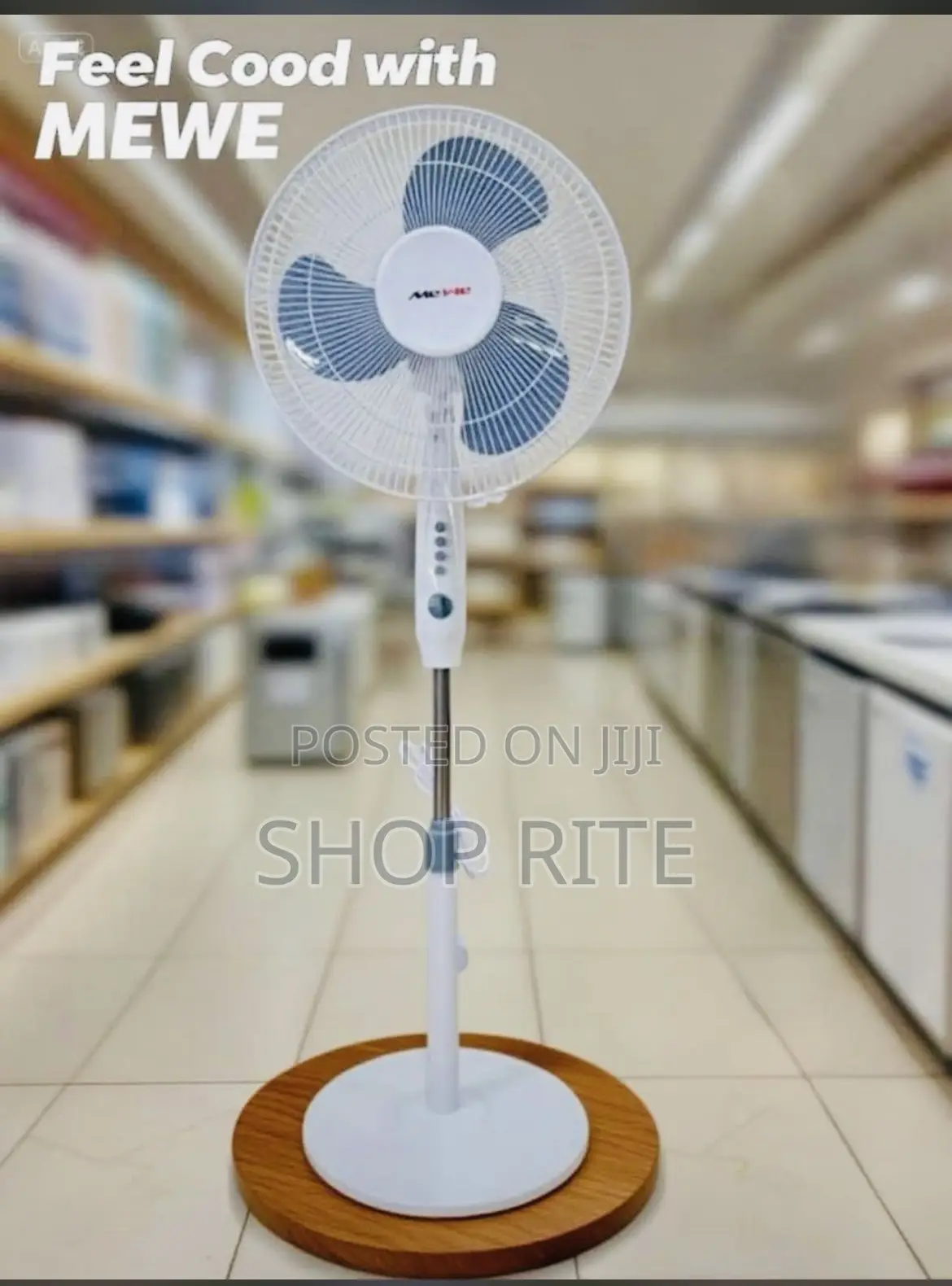 Mewe 16 Inches Stand Fan