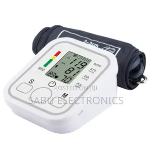 Smart Digital Blood Pressure Monitor – LCD Arm Cuff Machine
