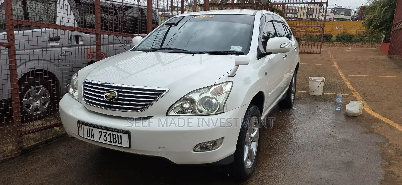 Toyota Harrier 2012 White