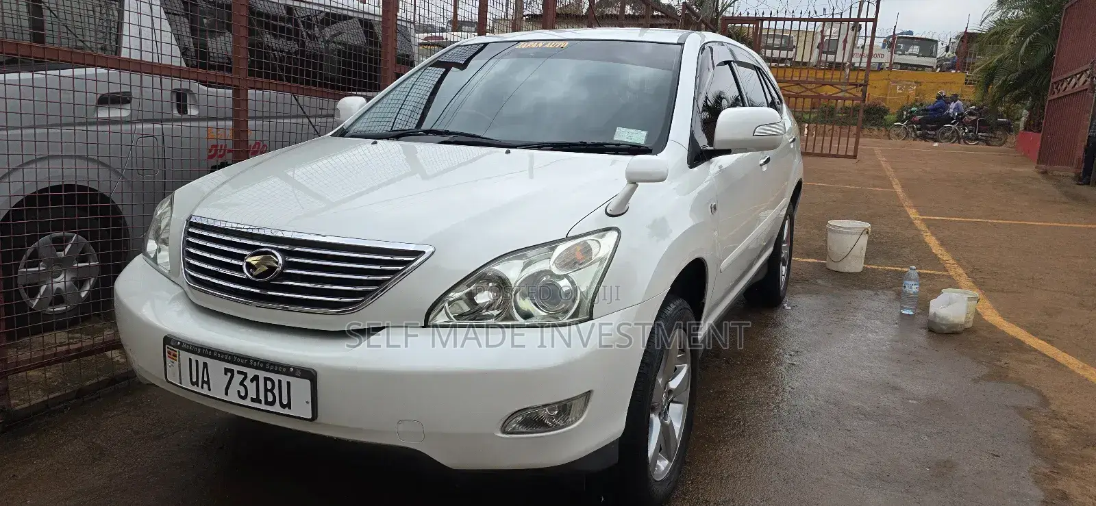 Toyota Harrier 2012 White