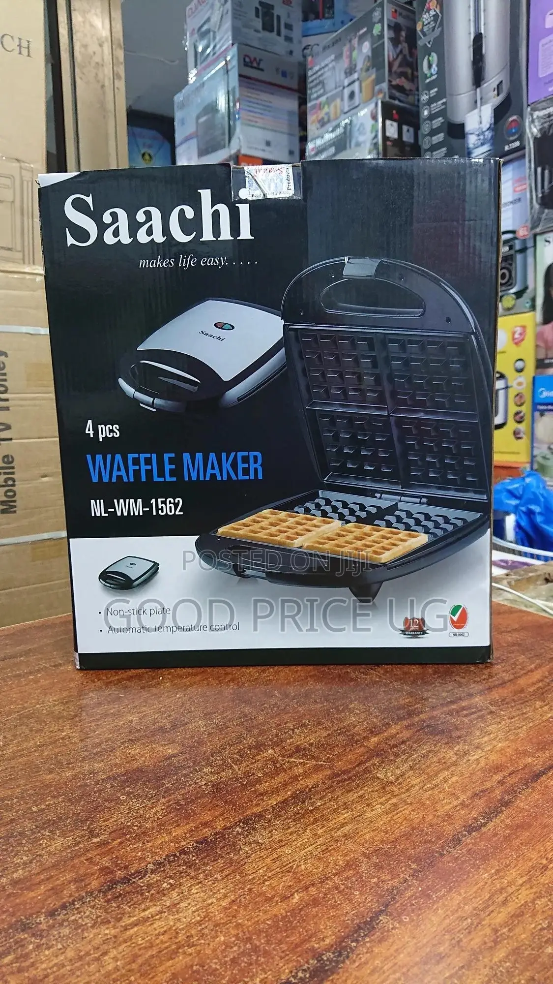 Saachi 4pcs Waffle Maker Nl-Wm-1562