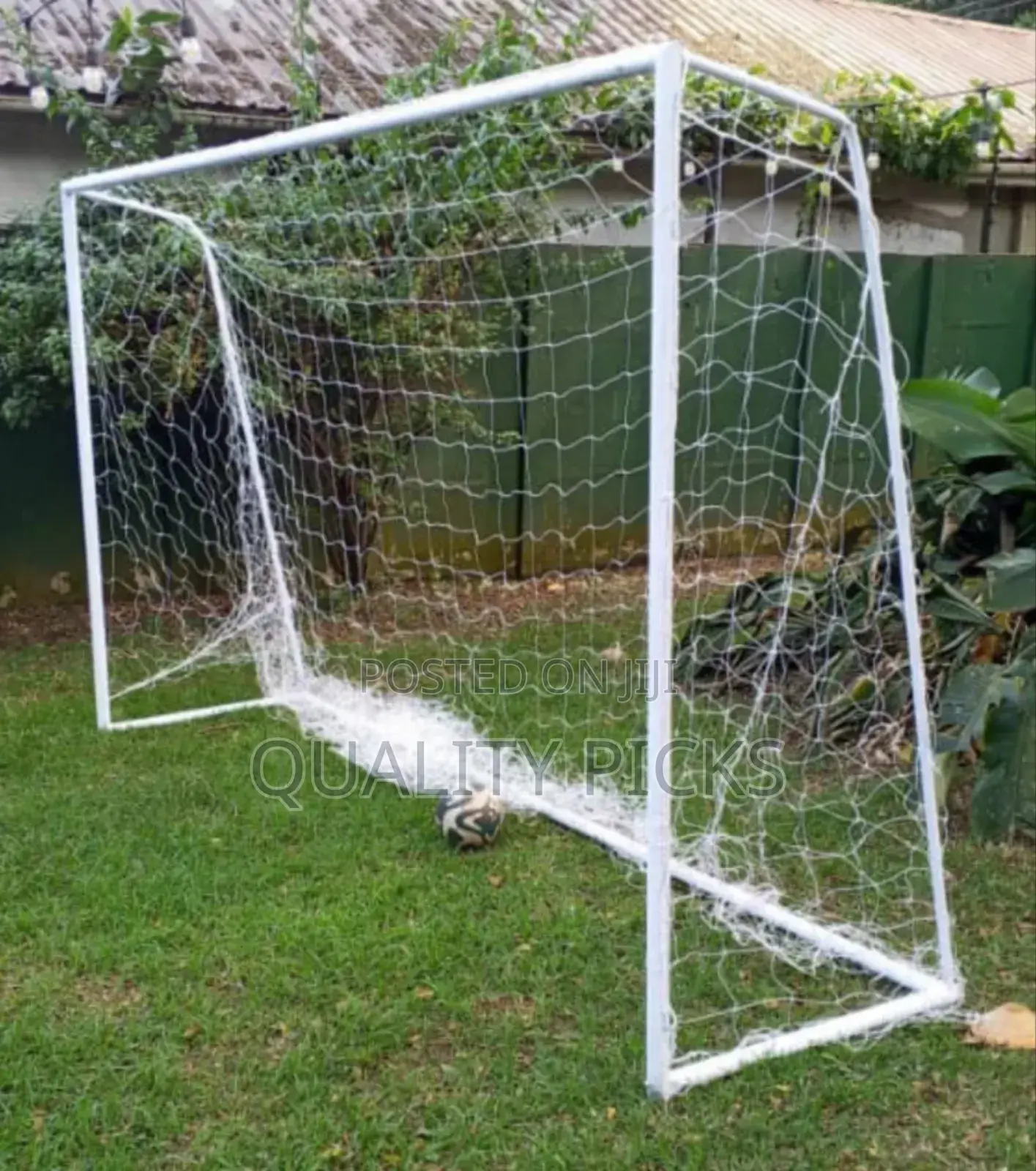 2 Pieces 24ft by 8ft Professional Football Goal Posts.