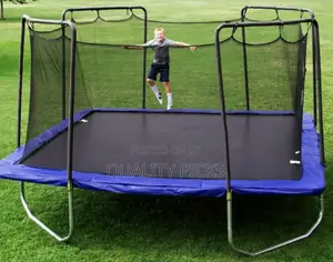Square Trampoline 4m X 4m.