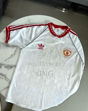 Adidas Manchester United 1991 European Cup Winners' Cup Away Shirt.