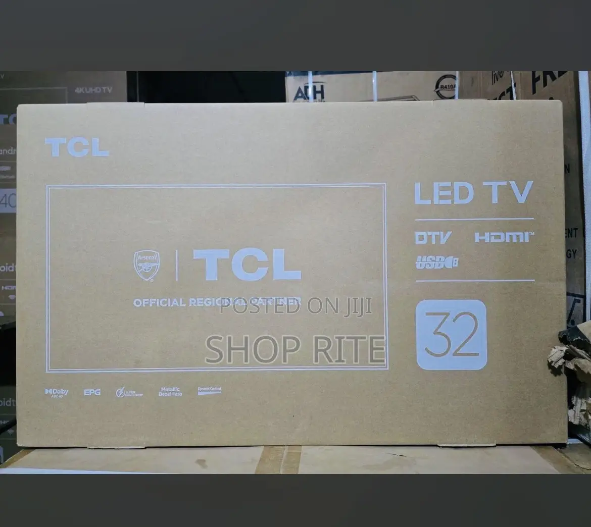 TCL 32 Inches Led Digital Display Free to Air TVS