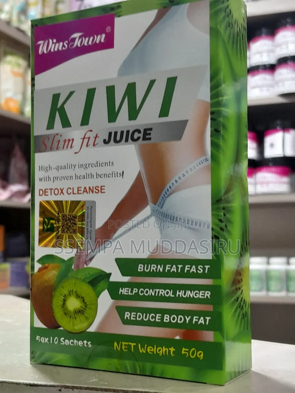 Winstown Kiwi Slim Fit Juice Detox Cleanse 50g
