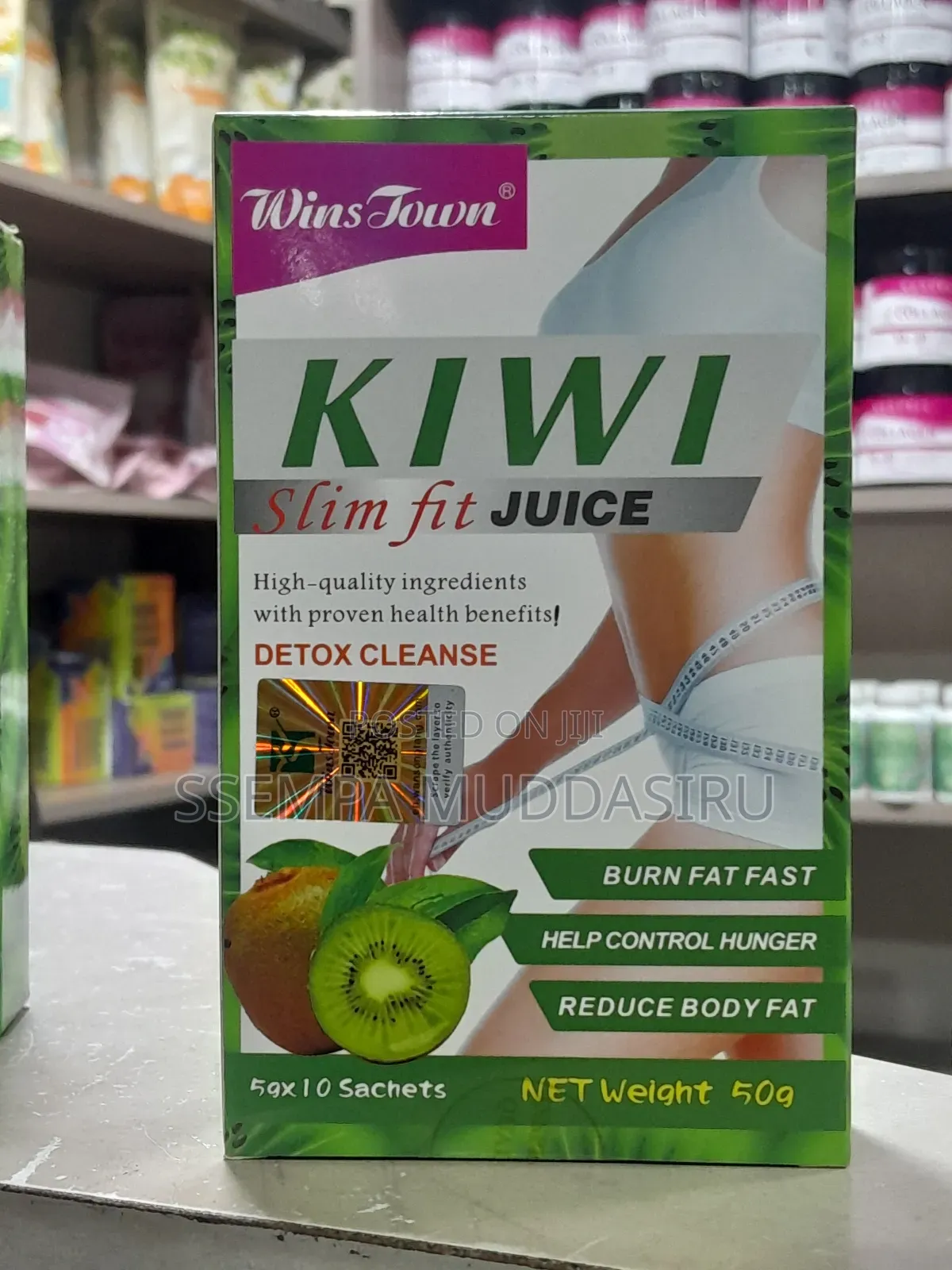 Winstown Kiwi Slim Fit Juice Detox Cleanse 50g