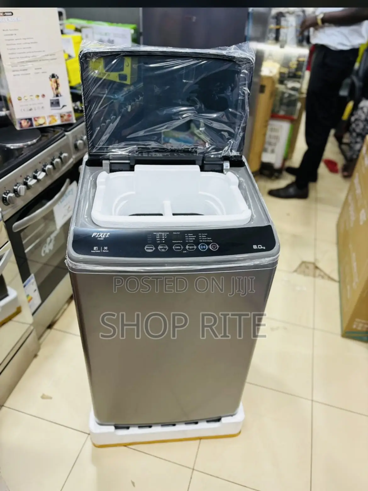 Pixel 8 KGS Top Loader Semi Automatic Washing Machine