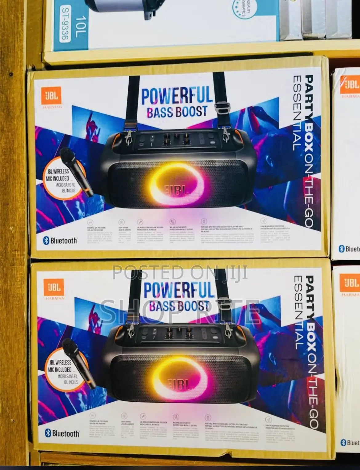 Party Box on the Go Essential With Wireless Microphone