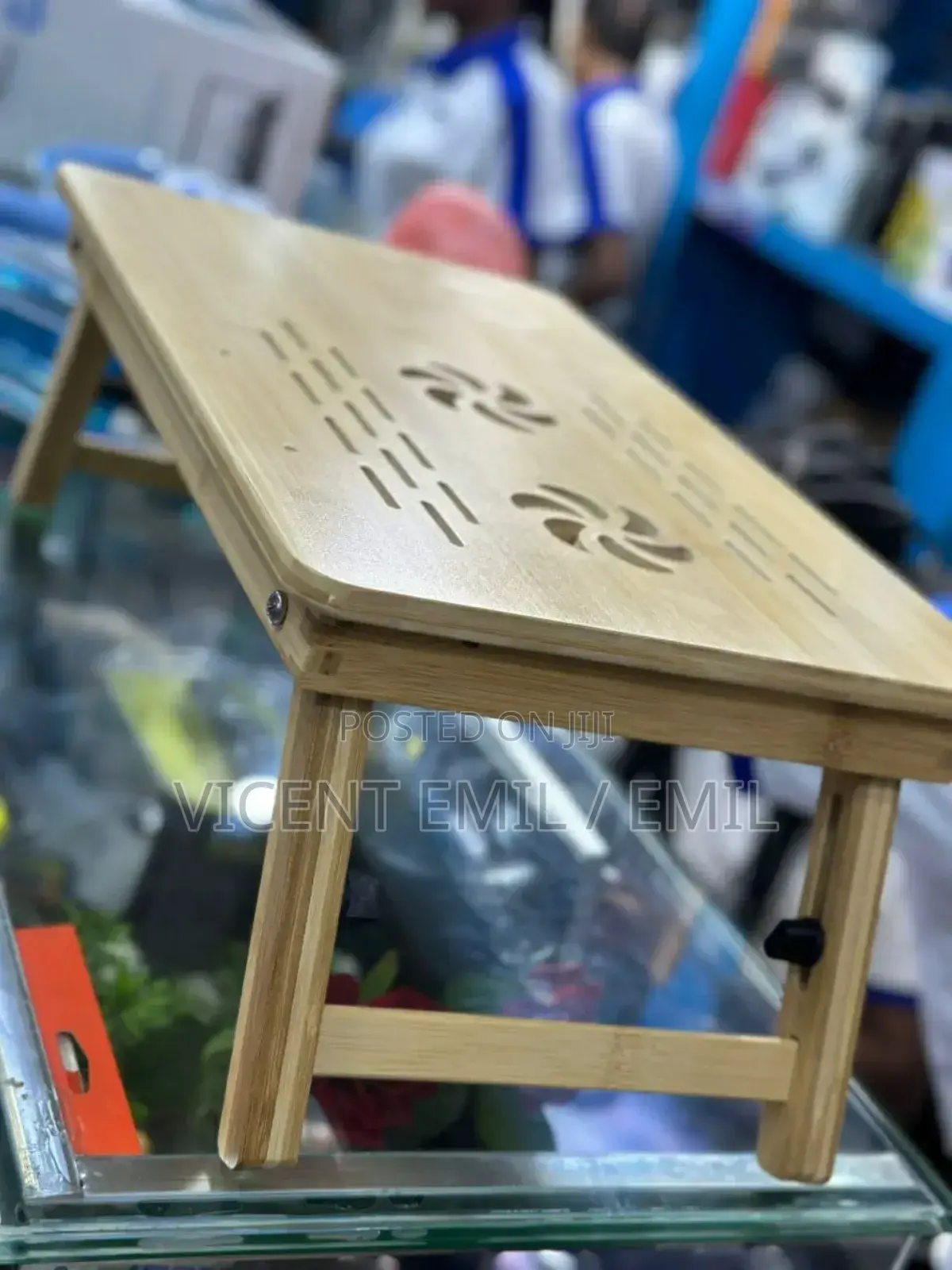 Wooden Laptop Stand/ Bamboo Stand For Laptop