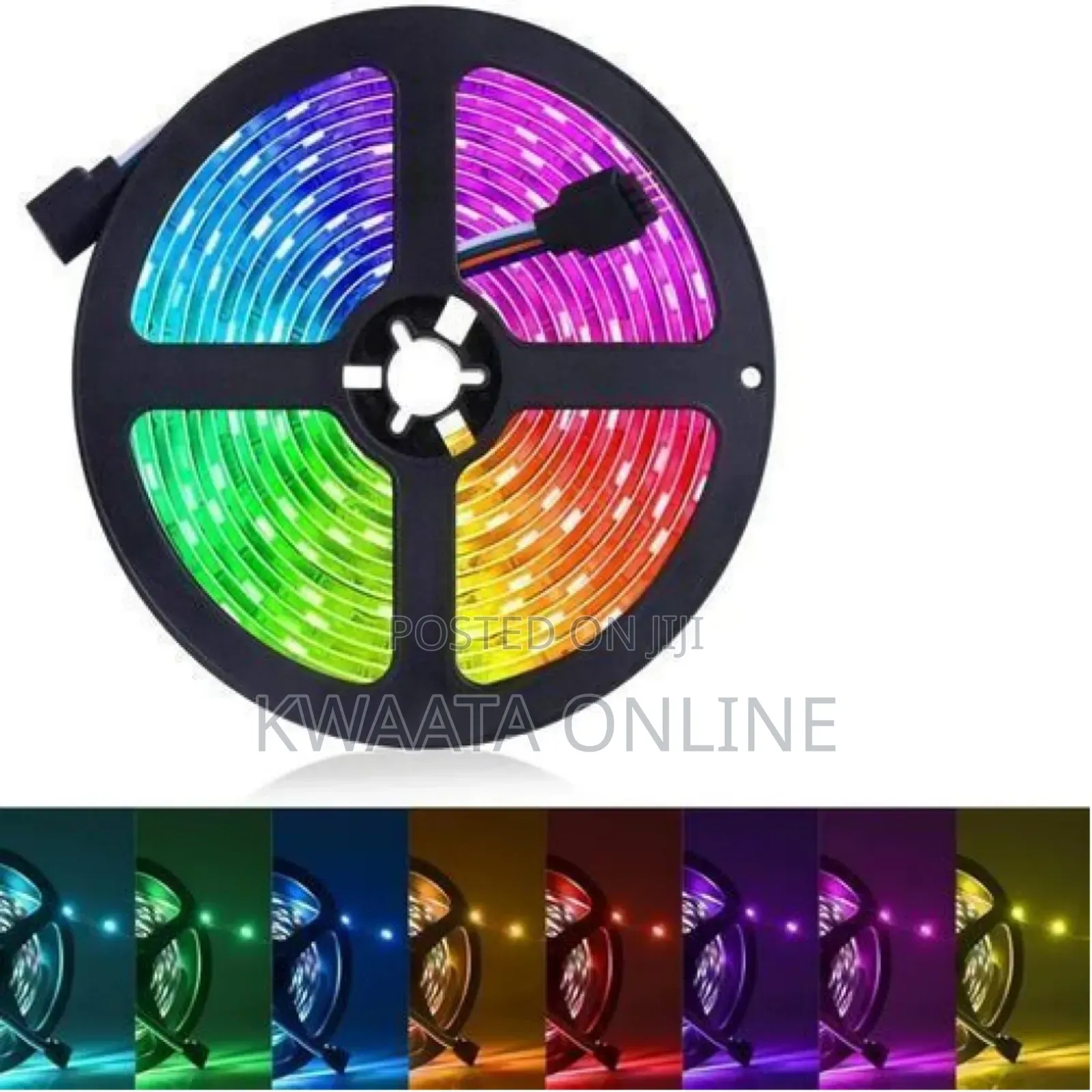 RGB Remote Control Color Changing Led Strip Light (5-Meter),Waterproof