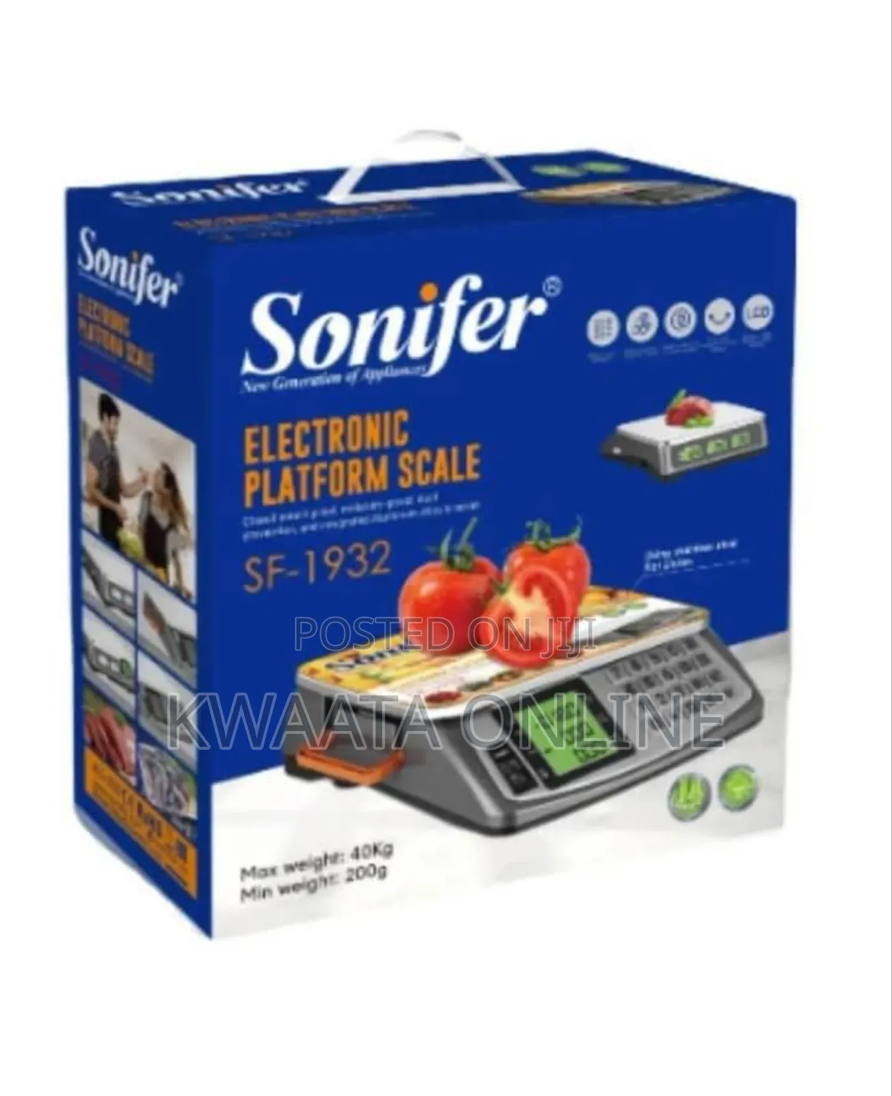 Sonifer Digital Commercial Price Scale 40kg Electronic High Precision