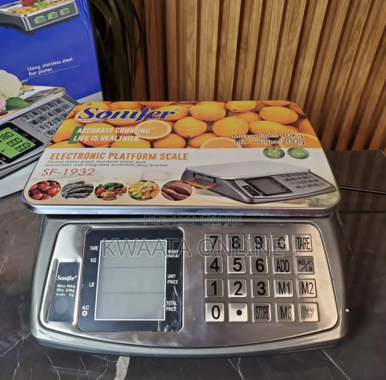 Sonifer Digital Commercial Price Scale 40kg Electronic High Precision