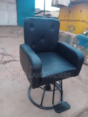Black Barbers Saloon Chairs Big Size