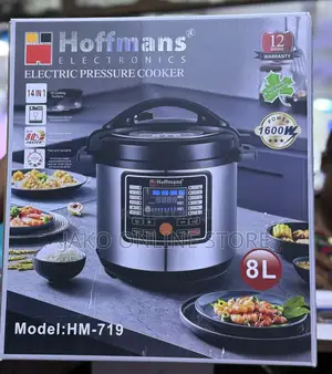 8l Hoffman Multifunctional Electric Pressure Cooker