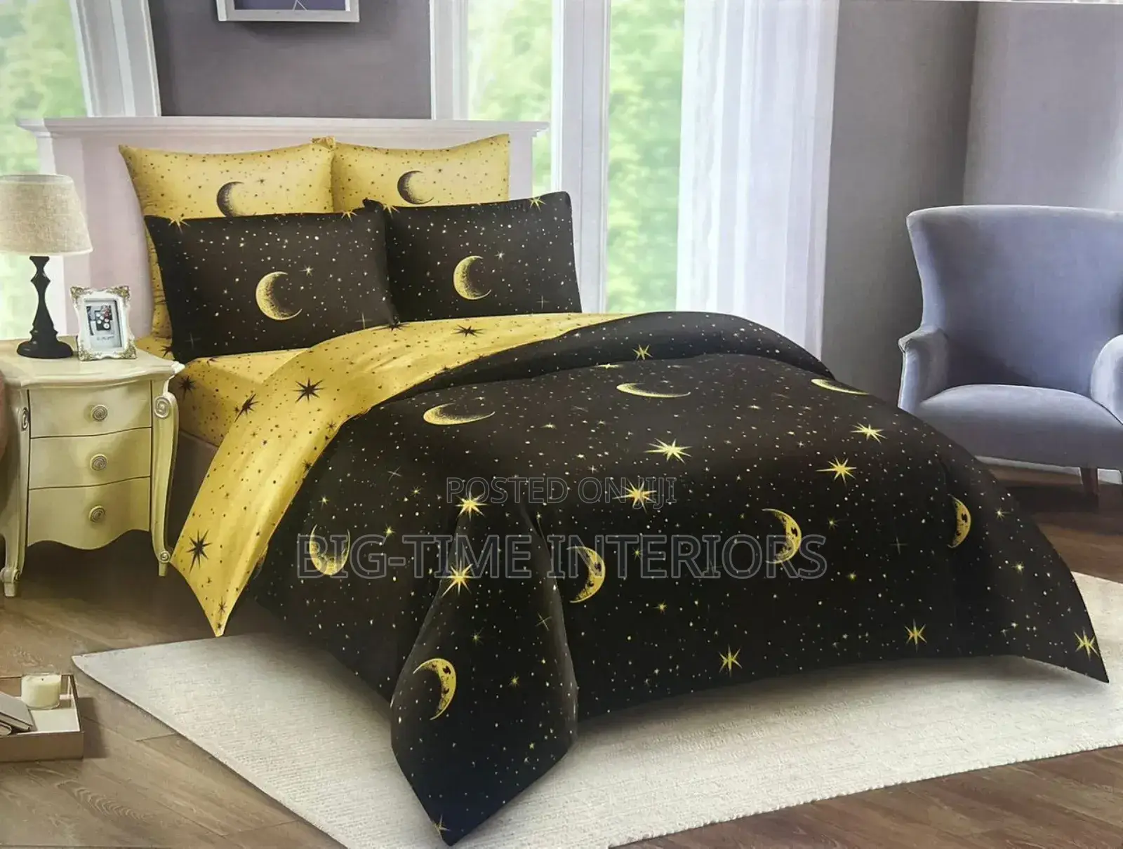 Honey.G 5*6 Duvet Set With 1bedsheet 2 Pillowcases