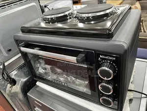 Blueflame 35 Liters Electric Mini Oven With Two Hot Plates / Hobs -