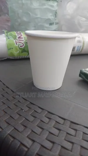 White Coffee and Juice Cups