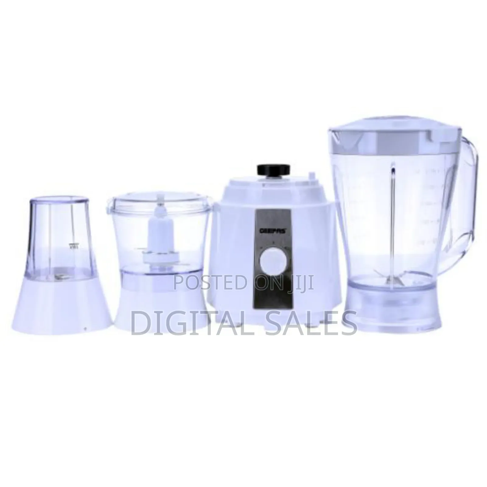 Geepas 4 in 1 Multifunctional Food Processor, 2yrs Warranty