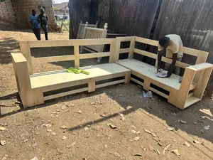 Solid Wooden L Shape