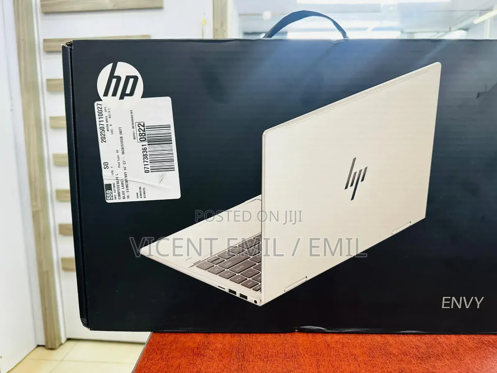 New Laptop HP Envy 14 16GB Intel Core i7 SSD 512GB