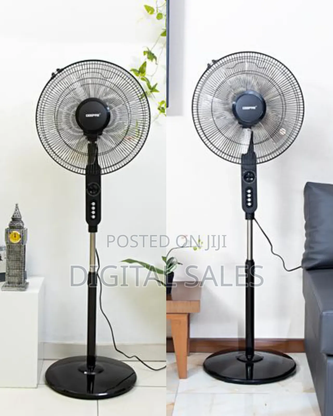 Geepas Brand New Pedestal Stand Fans With Remote Control