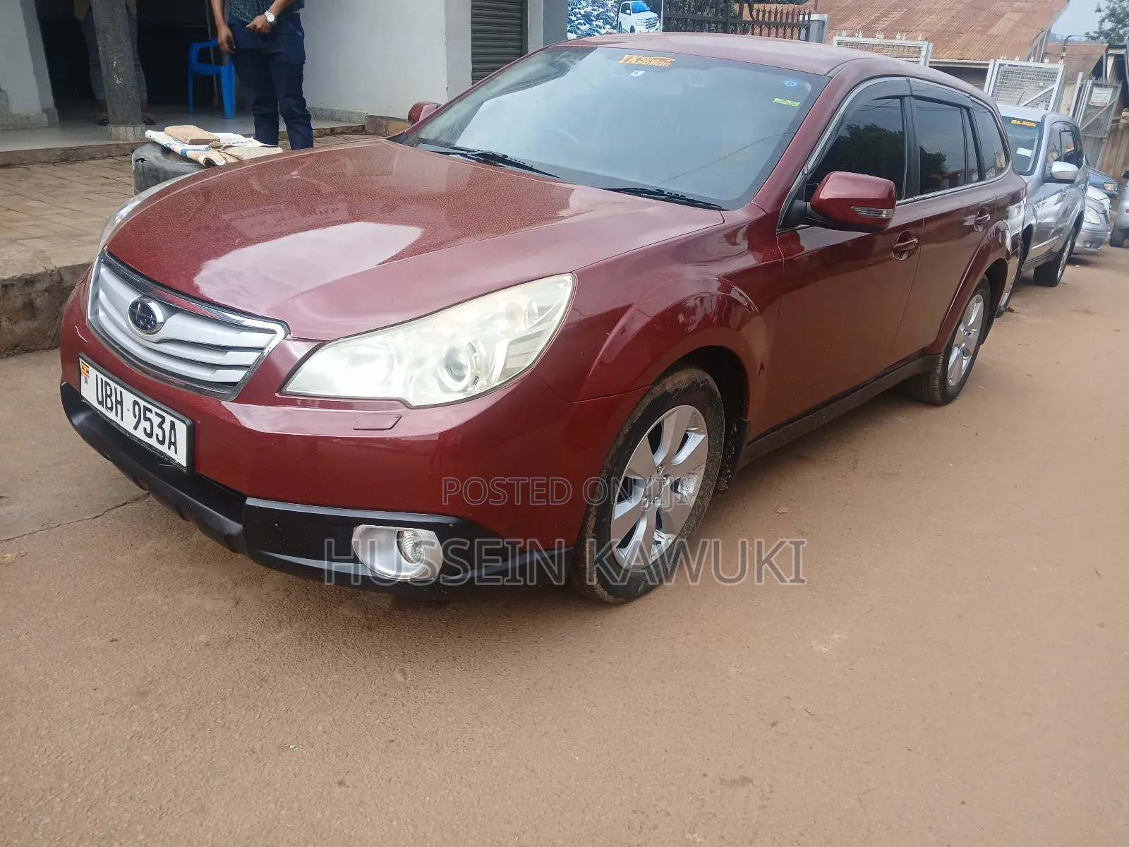 Subaru Outback 2010 Red
